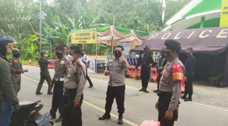 Polres Pasaman Belum Meminta Pemudik Putar Balik